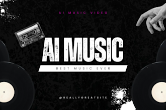 create custom ai music and video in your style