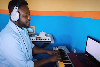 be your session pianist, piano player and deliver in 24hours