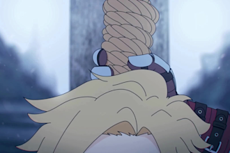 2d traditional animated short film, cartoon, japanese, movie trailer, short film