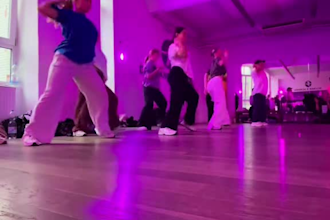 do tiktok dance shuffle choreography group afrobeat african afro dance video