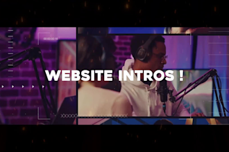 create introduction video, youtube intro