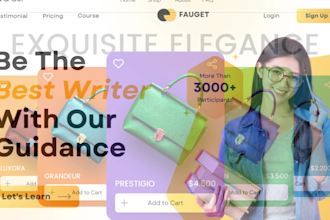 design a yoga trainer wordpress website with booking