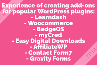 develop wordpress plugins for you