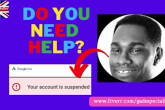 fix your google ads suspended account, submit appeal for suspension to unsuspend