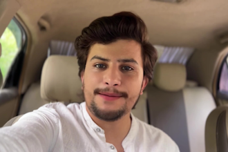 create natural selfie style ugc video inside my car