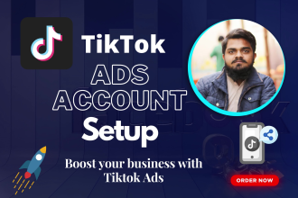 setup tiktok ads account, tik tok ads manager for different  countries