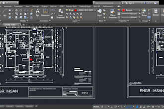 create autocad, revit, 2d 3d isometric architectural design
