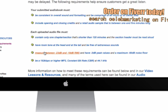 master your audiobook files so they meet acx guidelines