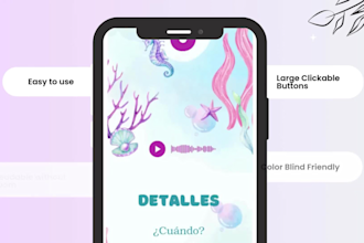 design digital wedding invitations in PDF with clickable buttons