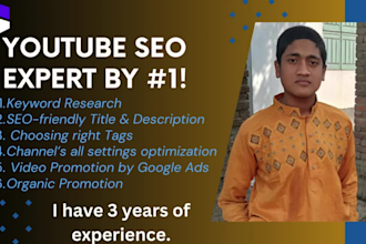 expert youtube seo and boosting services for rapid growth