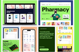 design medical healthcare dental therapy clinic, homecare redesign wix website