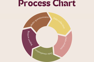 do data analysis, visualization, reporting, cleaning by spss