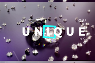 make professional motion graphics videos for you