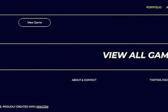 do dynamic landing pages or websites using HTML, CSS, js, PHP