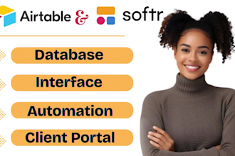 set up airtable, inventory management,client portal,softr webapp,airtable expert