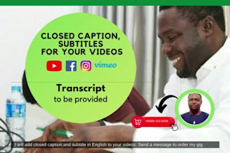 add closed captions and subtitles to your videos
