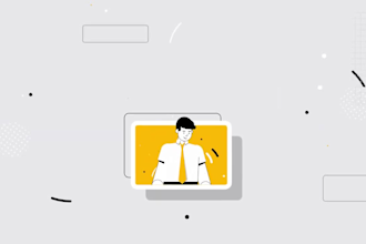 2d animated explainer video, product demo, saas animation, character animation