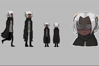 do 2d game character in spine , 2d sprite sheet character animation 2d tilesets