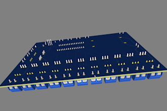 create pcb design with schematic and optimized layout