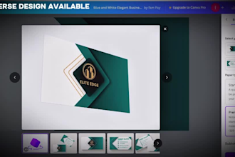 design professional office id cards and business visiting cards