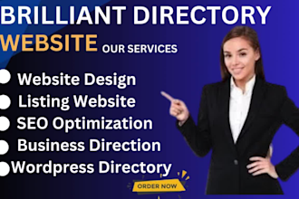do directory website brilliant directory website design wordpress directory