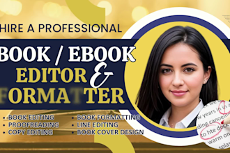edit, proofread format memoir, poetry fiction novel developmental book editor