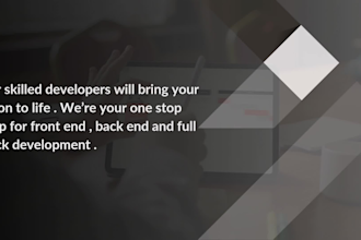 design and develop your custom website