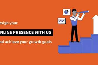 design a modern landing page for your startup