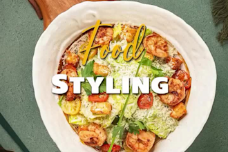 make food photography at restaurant in UK, food photographer in US, food edit