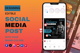design social media post, facebook, instagram post ads