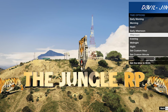 create a custom vinewood sign for your fivem server