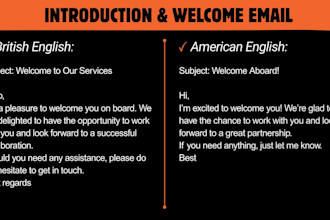 write professional business emails for your company
