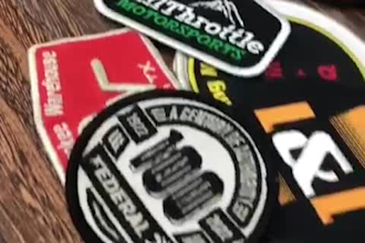 custom embroidery patches, velcro patch, iron on and shipped