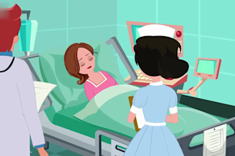 2d cartoon animation, character design, 2d music video, 2d kids, explainer video