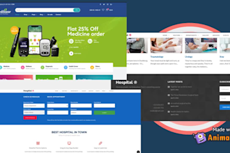 build, rebuild, redesign wordpress website or wordpress elementor website