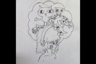 draw simple chibi faces and charaters