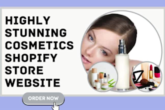 hair care cosmetics beard care skin care manicure shopify dropshipping website