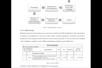 do civil engineering construction reports specially in quantity surveying