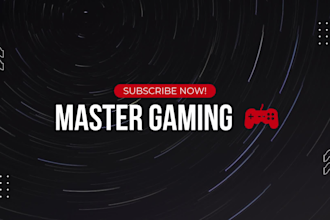 vytvorím pre vás profesionálni banner na youtube