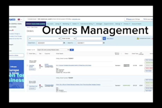 fully manage your onbuy store with product listings  VA support