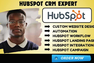 build hubspot website hubspot landing page hubspot blog hubspot setup hubspot va