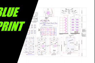 draw architectural blueprint for local authority permitting