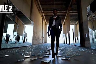 cinematic ai music video with 3d animation and deep conceptual visuals