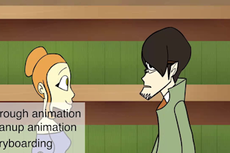 create cartoon 2d animations