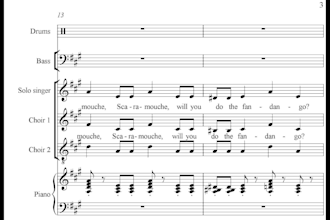 transcribe any music track into a score