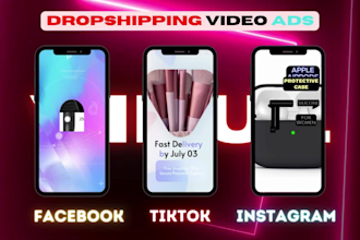 create viral ai dropshipping tik tok ads and ugc ads