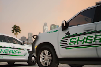 design livery of police, ems, cars of fivem, gta v