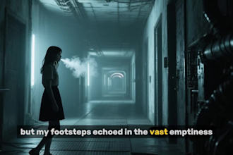 create mysterious horror creepy and scary story videos for youtube and instagram