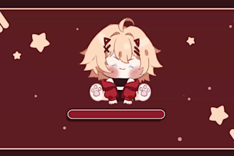 make starting soon or loading screen