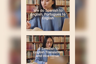 translate spanish, european and brazilian portuguese, and swedish